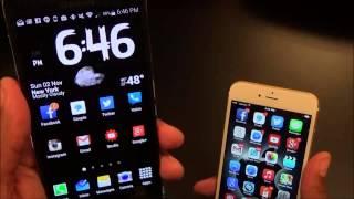 Samsung Galaxy Note 4 vs iPhone 6 Plus