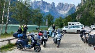 Rollertour zum Gardasee 2.Etappe Dolomitentour bis Triento