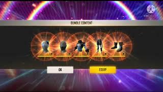 Hashir gamer Arctic Blue bundle magic cube claim Garena free fire