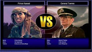 C&C Generals Zero Hour - Kassad vs Townes