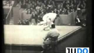 JUDO 1961 World Championships: Leo Gisin (SUI) - Han Ho San (KOR)