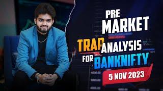 YTV SPECIAL PRE MARKET ANALYSIS FOR BANKNIFTY | 6 NOV 2023