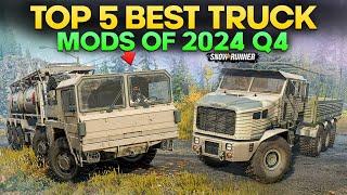 Top 5 Best Mods of 2024 Q4 in SnowRunner You Must Need in Game