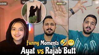 Part# 1 March 10, 2025 TikTok Live Match | Ayat vs Rajab Butt | Funny Punishment 