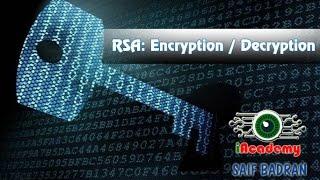 RSA: Key Generation / Encryption / Decryption - شرح بالعربي