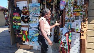 Went to port Antonio craft market with our guest