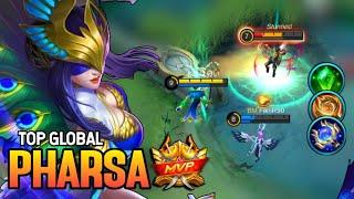 PHARSA BEST BUILD 2021 | TOP GLOBAL PHARSA GAMEPLAY | MOBILE LEGENDS