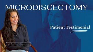 Microdiscectomy at Atlantic Spine Center - Mamoona's Testimonial