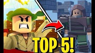 Top 5 roblox Strategy Games