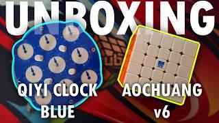 Qiyi Clock Blue 2024 | AoChuang V6 Unboxing and Review | Speedcubeshop.com