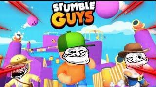 Stumble Guys Funny moments, Fails & Trolls