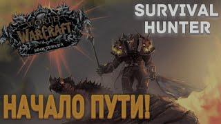 Anti Гайд на одевание персонажа! Первый день жизни на 80 лвл! Hunt с нуля! #wow #sirus #soulseeker