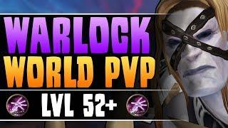 Corpse-camper DESTROYED: Classic Warlock World PvP - Level 52-58 Destruction Duels | WoW Cobrak