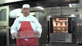 Rotisserie oven video demonstration