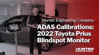 ADAS calibrations: 2021 Toyota Prius blind spot monitors