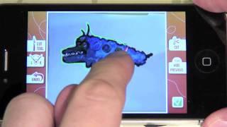 ‪How to create animation on iPhone and export it‬