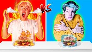 HOT vs COLD FOOD - Challenge