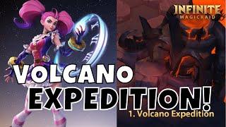 SPACE TEMPLE - VOLCANO EXPEDITION! [FURRY HIPPO INFINITE MAGICRAID]