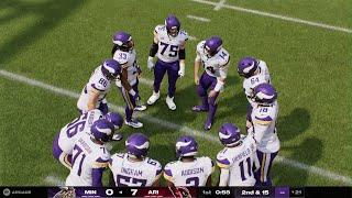 Madden NFL 25 | Minnesota Vikings vs Arizona Cardinals | Gameplay PS5