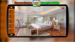 Can You Escape Luxury Pool Villa Full Walkthrough