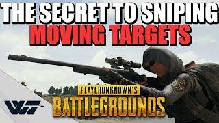 GUIDE: The SECRET to sniping MOVING TARGETS (Kar98k + M24) - PUBG