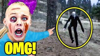 7 YouTubers Who Found SLENDERMAN in Real Life! (JoJo Siwa, Aphmau & MrBeast)