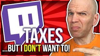 Twitch Affiliate Tax Interview: Why You MUST Do It or Else...