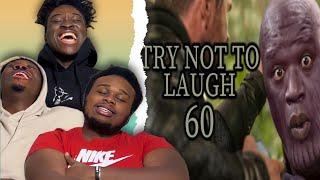 Try not to laugh CHALLENGE 60 - by AdikTheOne REACTION