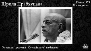 Случайностей не бывает, беседа на утренней прогулке, 13 мая 1973