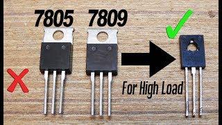 Use a Transistor instead a Regulator IC_ for High Load (Et Discover)