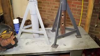 LRTV VLOG 4- Heavy Duty  Axle Stands - The making of