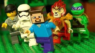 TOP 5 LEGO  Stop Motion Animation - Lego Ninjago, Minecraft, Star Wars, Angry Birds