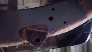 Land Rover Discovery 2 Chassis repair using pre-cut sections