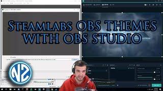 How To Use StreamLabs OBS Themes in OBS Studio