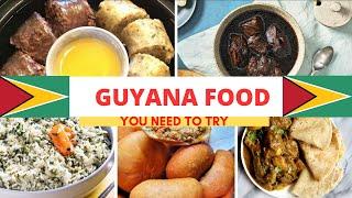 Guyana Foods |  | Top Traditional Guyanese Foods | Guyanese Cuisine