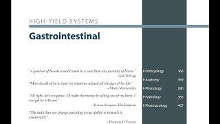 USMLE || Read With Me || First Aid - Gastrointestinal