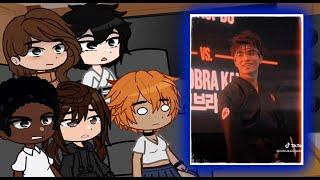 {NTR} Kokujin No Tenkousei React To Hiroki As Kwon Jae Sung From Cobra Kai