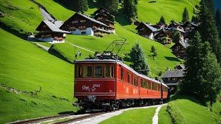 Best Scenic Train Ride In SwitzerlandJungfrau Region _ Grindelwald