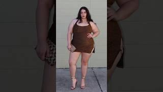 Nadia Hosn ~ Plus Size Glamorous Curvy Queen ~ Bio #shorts