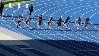 100m U16 Men Final, Australian Junior Championships, QSAC 13 April 2023