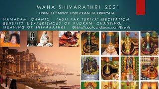 MAHASHIVARATHRI 2021 ON GirishaYogaFoundation ,  FREE  SPIRITUAL EVENT