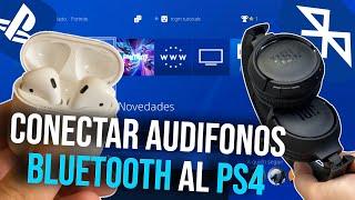 Como conectar audifonos Bluetooth al PS4