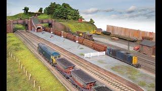 Superb Charwelton model railway layout in OO gauge