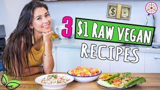 3 $1 RAW VEGAN RECIPES! Yovana