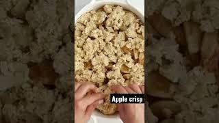 Easy apple crisp cinnamon dessert recipes #apple #crispy