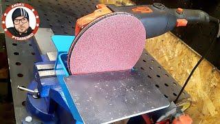 Angle Grinder Hack || "Belt Grinder" || DIY