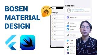 Kita Coba Cupertino Design Untuk iOS di Flutter