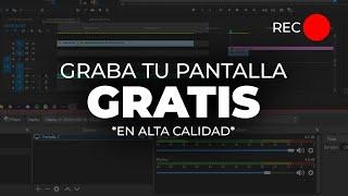 Cómo Grabar la Pantalla de tu Computadora GRATIS y en BUENA CALIDAD | Tutorial OBS Studio 2022