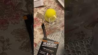 CERAKOTE Headlight Restoration Test #shorts  #previa #restoration