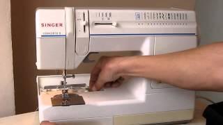 Sewing machine Швейная машина Singer Concerto 2 test трикотаж и кожа